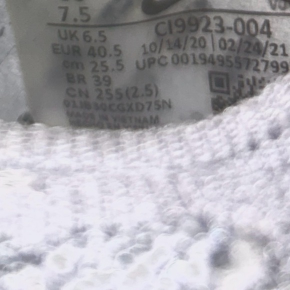 Nike Air Zoom Tempo Next% Flyknit / Particle Gray / Men’s Size 7.5 US - Picture 7 of 8